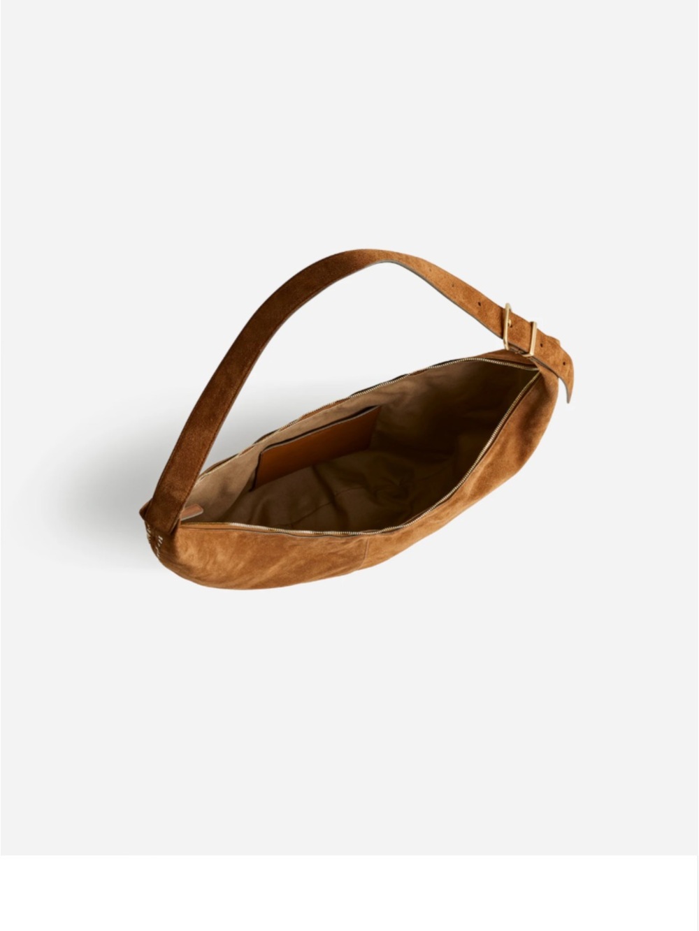 Madewell Essential Curve
Suede Hobo Bag - Picture 3 of 5
